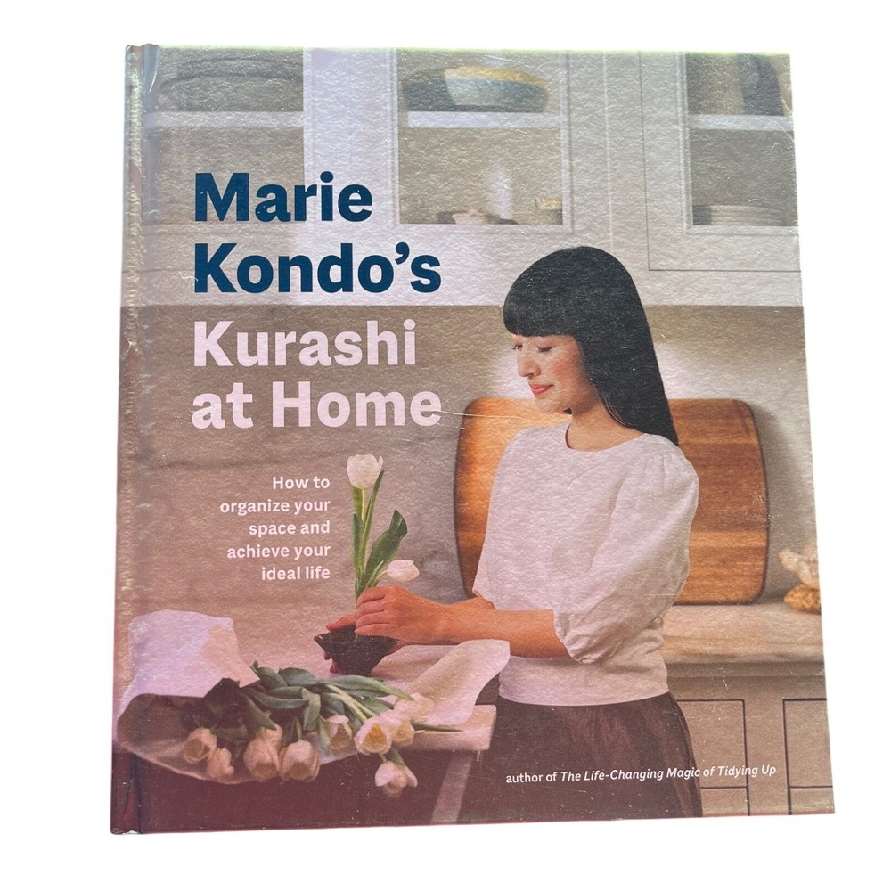Marie Kondo Kurashi at Home How to Organize Your Space Hardcover‎ Book